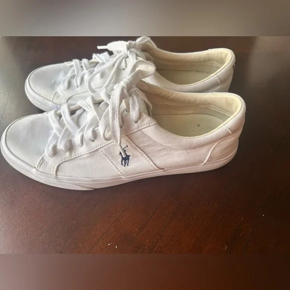 Polo by Ralph Lauren white Canvas Low-Top Sneakers